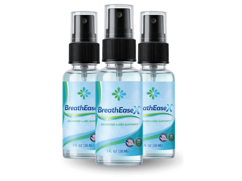BreathEaseX 3 Bottles