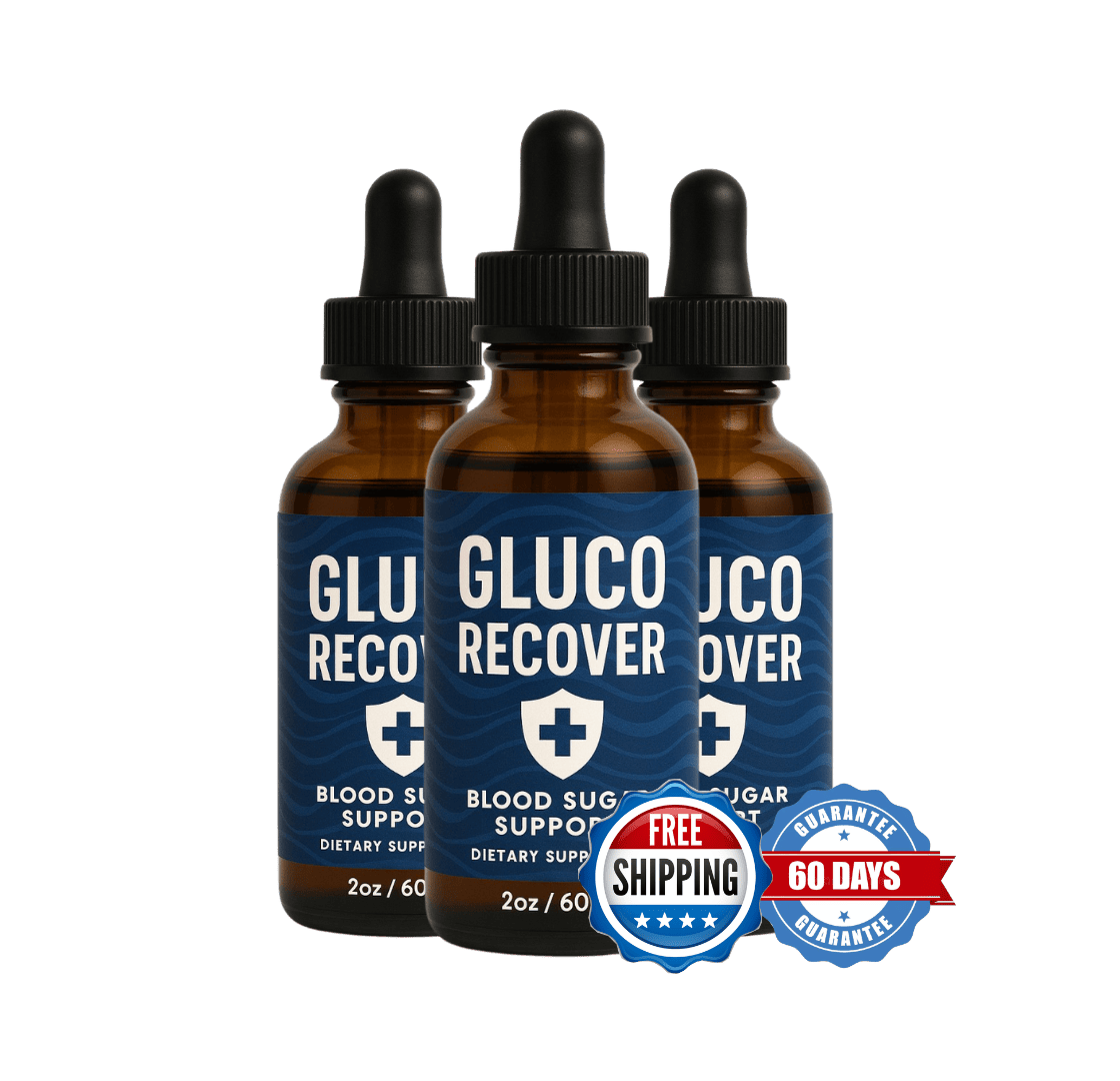 GlucoRecover 3 Bottles